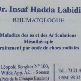 Dr Insaf Hadda Labidi