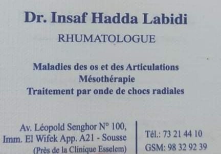 Dr Insaf Hadda Labidi