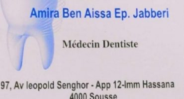 Dr Amira Ben Aissa Ep Jabberi